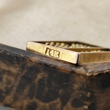 Load image into Gallery viewer, A yellow gold abacus charm, stamped 14K