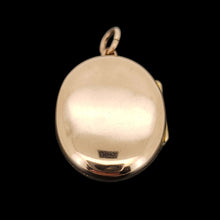Load image into Gallery viewer, Antique 9ct Gold Seed Pearl Cross Locket back