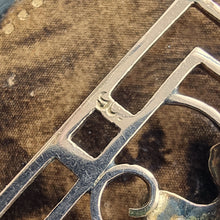 Load image into Gallery viewer, Antique 9ct Gold Amethyst Pendant Drop Necklace