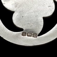 Load image into Gallery viewer, Close-up of a sterling silver Chester 1916 hallmark