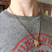Load image into Gallery viewer, Antique Solid 9ct Gold 18.8" Trace Link Chain | 9.7 grams