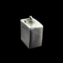 Load image into Gallery viewer, Vintage Siam Sterling Silver and Niello Enamel Taurus Zodiac Charm