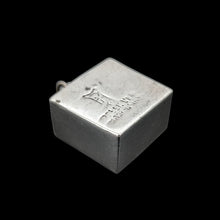 Load image into Gallery viewer, Vintage Siam Sterling Silver and Niello Enamel Taurus Zodiac Charm