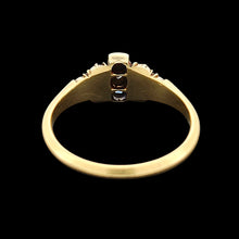 Load image into Gallery viewer, Edwardian 18ct Yellow Gold Ruby, Sapphire, Diamond and Pearl Ring