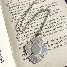 Load image into Gallery viewer, Victorian Sterling Silver Fob Medal, Birmingham 1899, with Chain