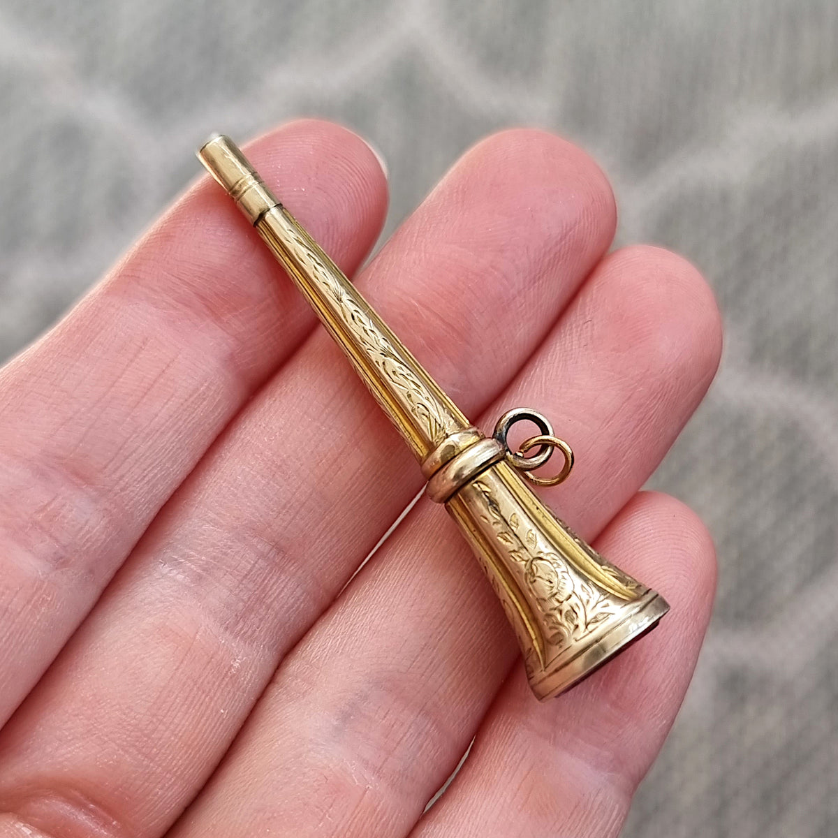 Antique 9ct Gold Cased Watch Winding Key