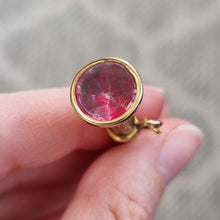 Load image into Gallery viewer, Antique 9ct Gold Cased Watch Winding Key in hand