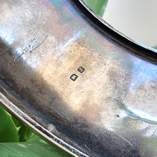 Load image into Gallery viewer, Art Deco Silver Wide Cuff Bangle | Hallmarked Birmingham 1933 hallmark
