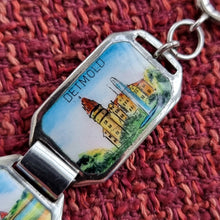 Load image into Gallery viewer, Vintage Silver German Enamel Souvenir Bracelet Detmold