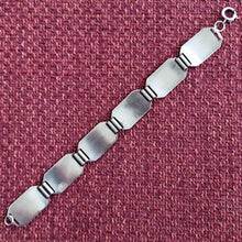 Load image into Gallery viewer, Vintage Silver German Enamel Souvenir Bracelet reverse