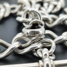 Load image into Gallery viewer, Close-up of a hallmark on a silver lobster clasp
