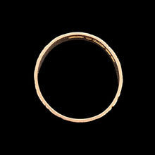 Load image into Gallery viewer, Antique gold ring on a black background
