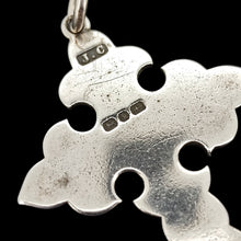 Load image into Gallery viewer, Victorian Sterling Silver Ornate Engraved Cross | Hallmarked Birmingham 1884
