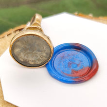 Load image into Gallery viewer, Mini Antique &quot;England Forever&quot; Fob Seal
