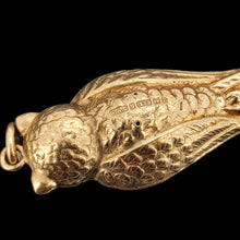 Load image into Gallery viewer, Vintage 9ct Gold Owl Charm | Hallmarked Birmingham 1989
