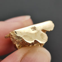 Load image into Gallery viewer, 9ct Yellow Gold Terrier Dog Diamond Pendant
