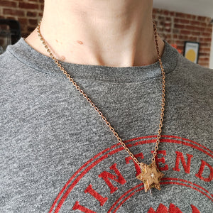 Antique Solid 9ct Gold 18.8" Trace Link Chain | 9.7 grams