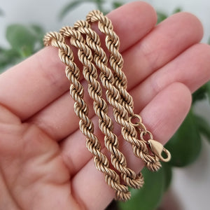 Elegant Chain Made of 333 Gold, 38 cm, Article GK3-38